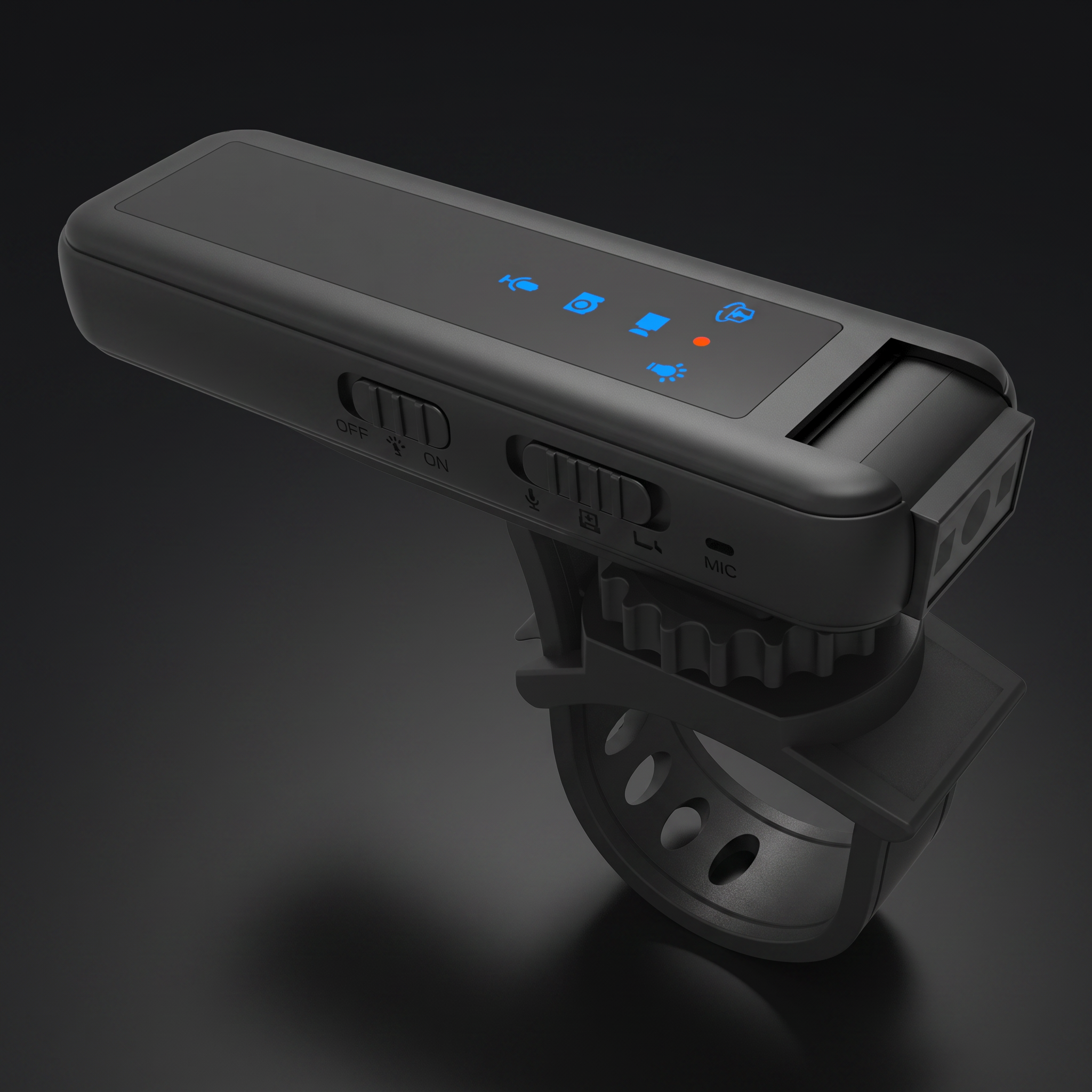 Dashcam DashProuve avec support de fixation vélo